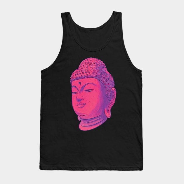 Buddha Head Tank Top by LAPublicTees